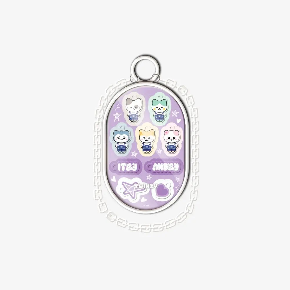 [ITZY] ITZY TWINZY PVC CAPSULE DECO SET - MIDZY′S CELLS