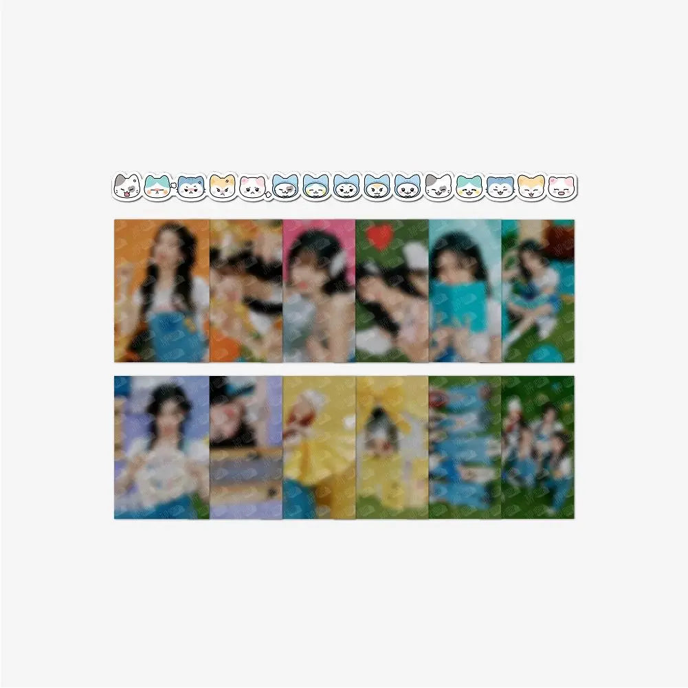 [ITZY] ITZY POSTCARD & MASKING TAPE SET - MIDZY′S CELLS