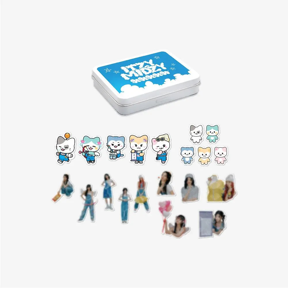 [ITZY] ITZY TINCASE & STICKER SET - MIDZY′S CELLS