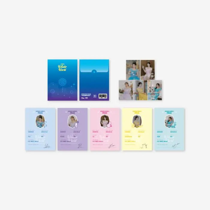 [ITZY] WONDER WOLRD PASS SET - To Wonder World