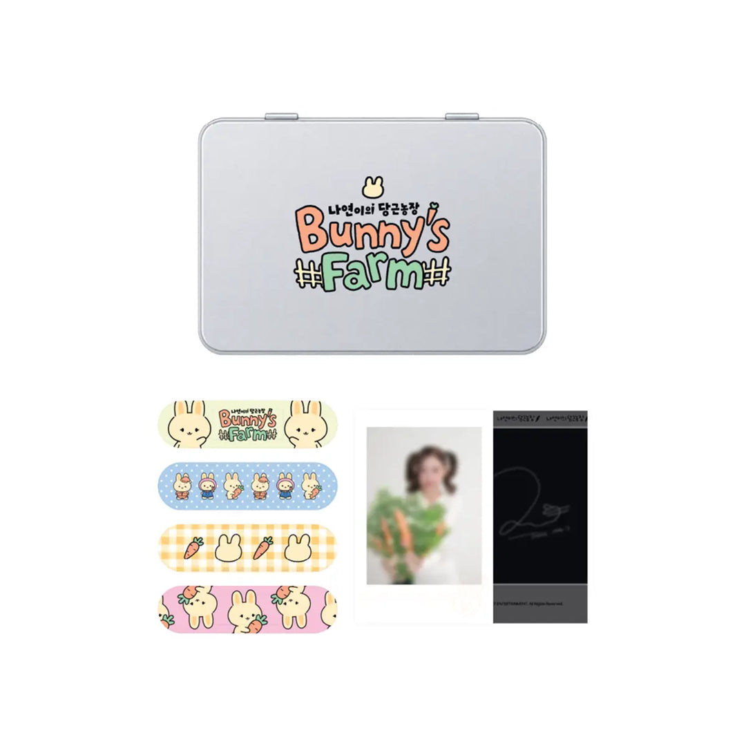 [TWICE] TIN CASE & BANDAGE SET - Bunny's Farm