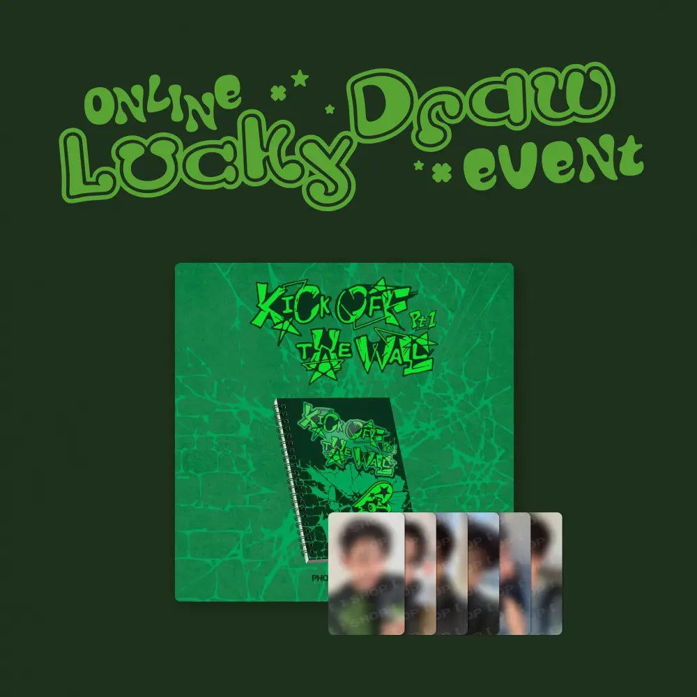 [KickFlip] [LUCKY DRAW] The 5th Mini Album 'KICK OFF THE WALL Pt. 1 (PHOTOBOOK Ver.)