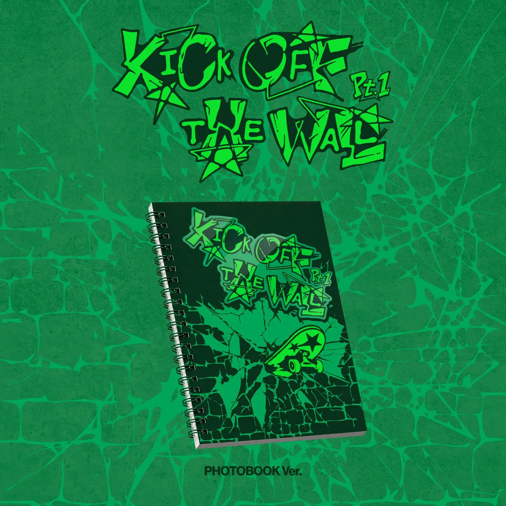 [KickFlip] [LUCKY DRAW] The 5th Mini Album 'KICK OFF THE WALL Pt. 1 (PHOTOBOOK Ver.)