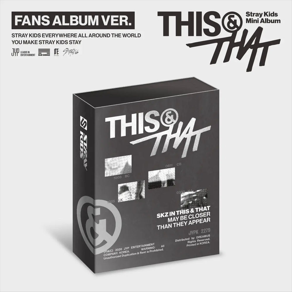 [Stray Kids] [2nd LUCKY DRAW] THIS & THAT (FANS ALBUM VER.)