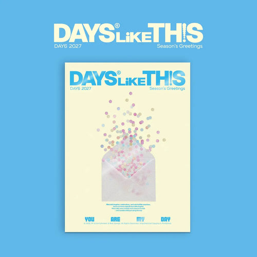 [SOLD OUT] DAY6 2027 Season's Greetings [DAYS LIKE THIS]