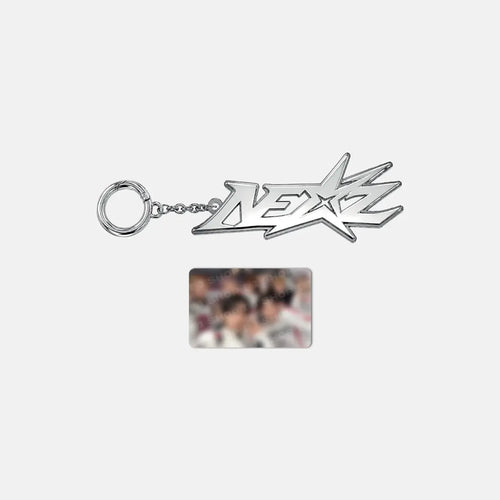 [H4U] [Pre-Order] [NEXZ] METAL KEYRING - SAUCIN' THE WORLD