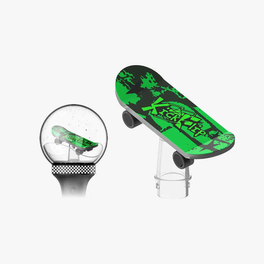 [KickFlip] KickFlip OFFICIAL LIGHT STICK CUSTOM BOARD - KICK OFF THE WALL Pt.1