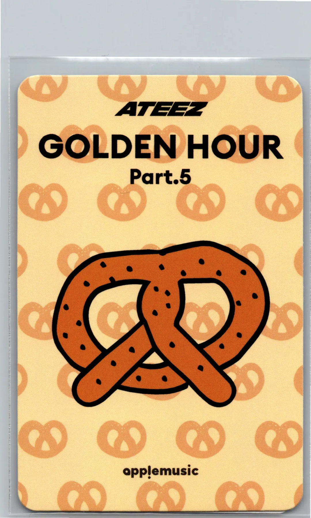 ATEEZ "GOLDEN HOUR : Part.5" - Apple Music Drink Event Photocard [26.06.29]
