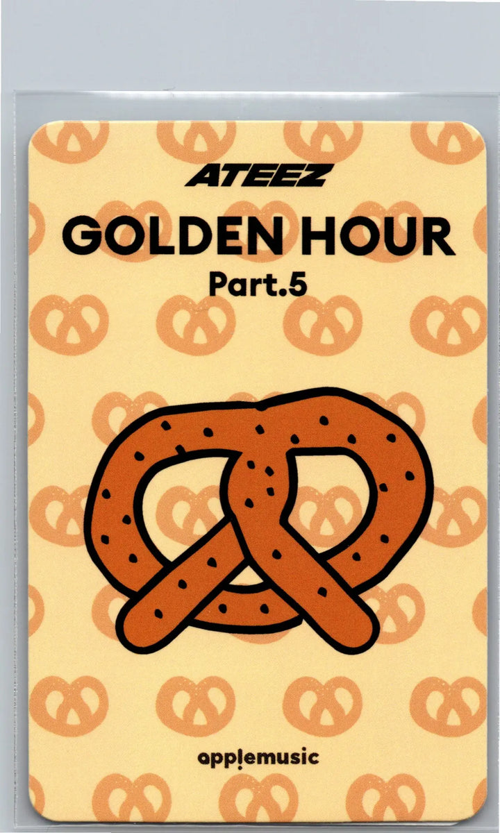 ATEEZ "GOLDEN HOUR : Part.5" - Apple Music Drink Event Photocard [26.06.29]