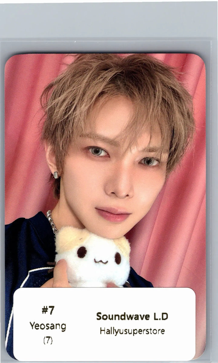 ATEEZ "GOLDEN HOUR : Part.5" - Soundwave POP-UP Lucky Draw Event Photocard, Card Sticker [26.06.26]