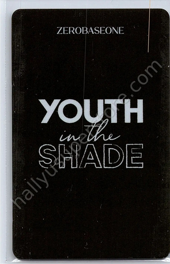 ZEROBASEONE - Hao - Youth in the Shade digipack version lucky draw (LD) withmuu