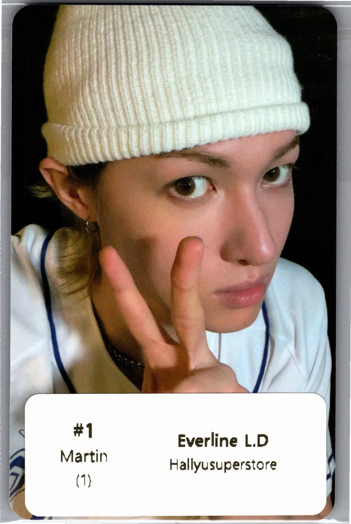 CORTIS The 2nd EP "GREENGREEN" - Everline Lucky Draw Event Photocard R3 [26.07.27]