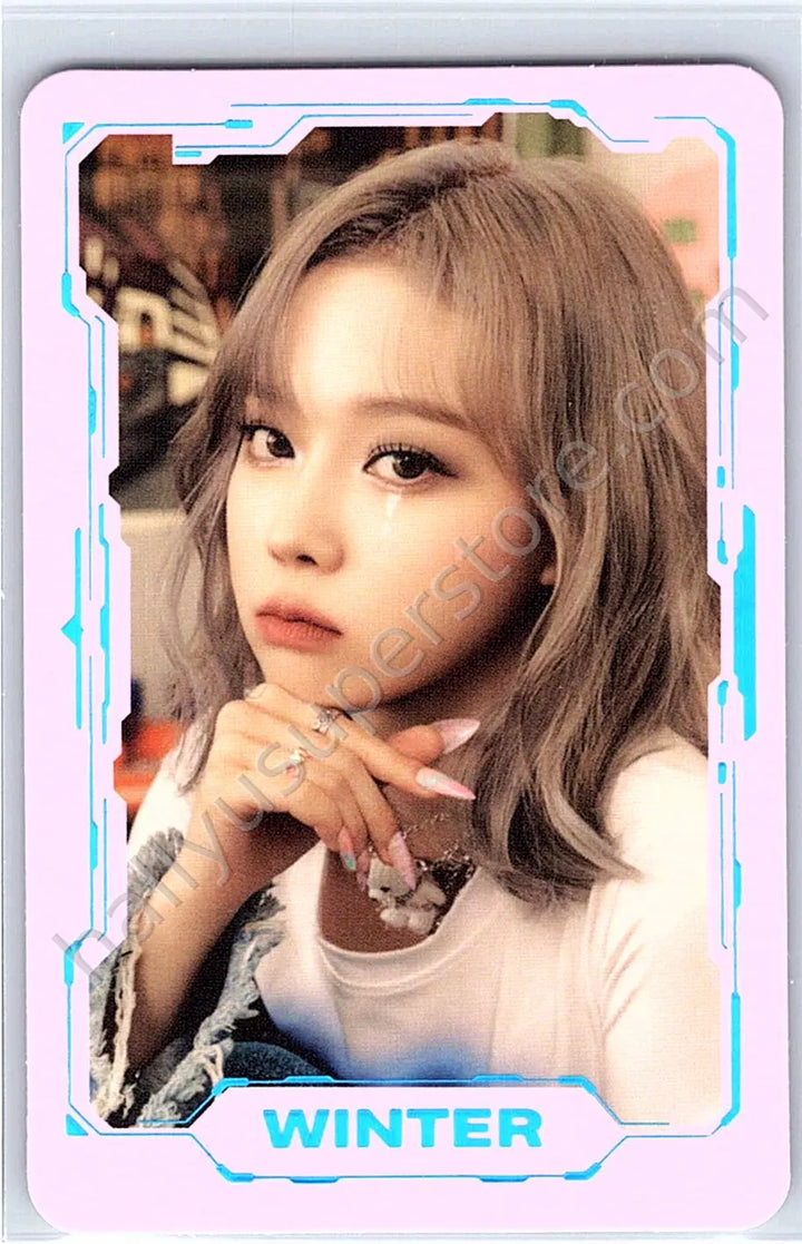 aespa - Winter - aespa - Winter - Girls MD Events (All) Event merch photocard trading card B version