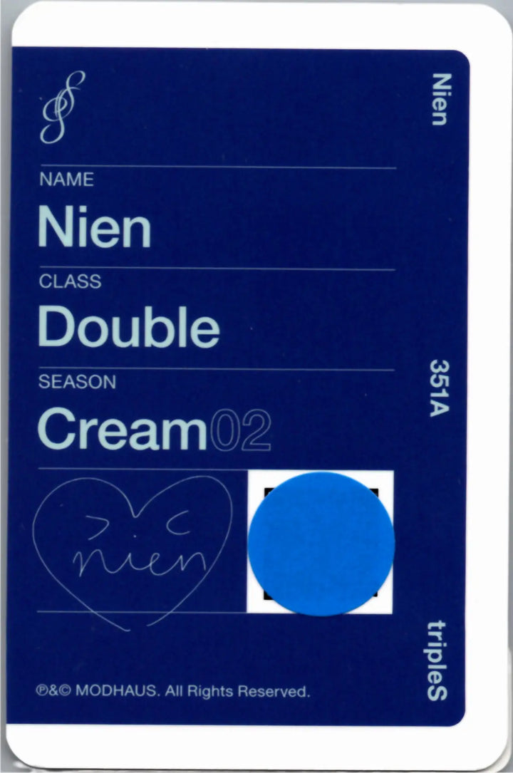 tripleS - tripleS World Tour  <ANDLESS > Cream02 Double Class Objekt (Only ANDLESS) (351A) [UNSCANNED] [26.10.12]