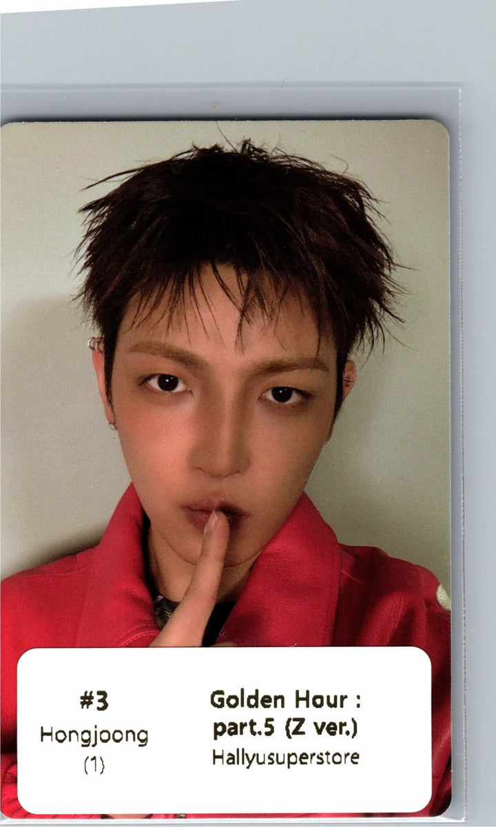 ATEEZ "GOLDEN HOUR : Part.5" - Official Photocard (Z ver.) [26.06.26]