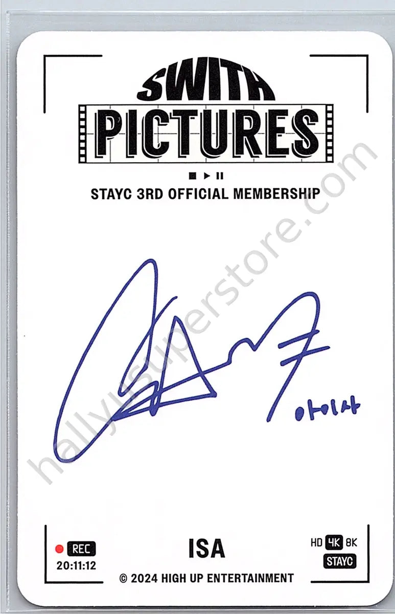 STAYC - Isa - Swith 3rd Membership Kit - Swith Pictures