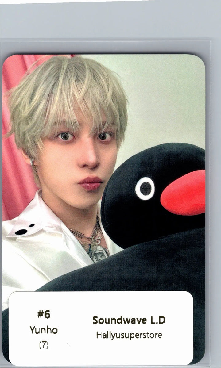 ATEEZ "GOLDEN HOUR : Part.5" - Soundwave POP-UP Lucky Draw Event Photocard, Card Sticker [26.06.26]