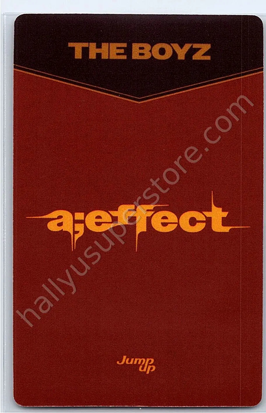 THE BOYZ - Kevin - a;effect jump up pob (pre-order benefit)