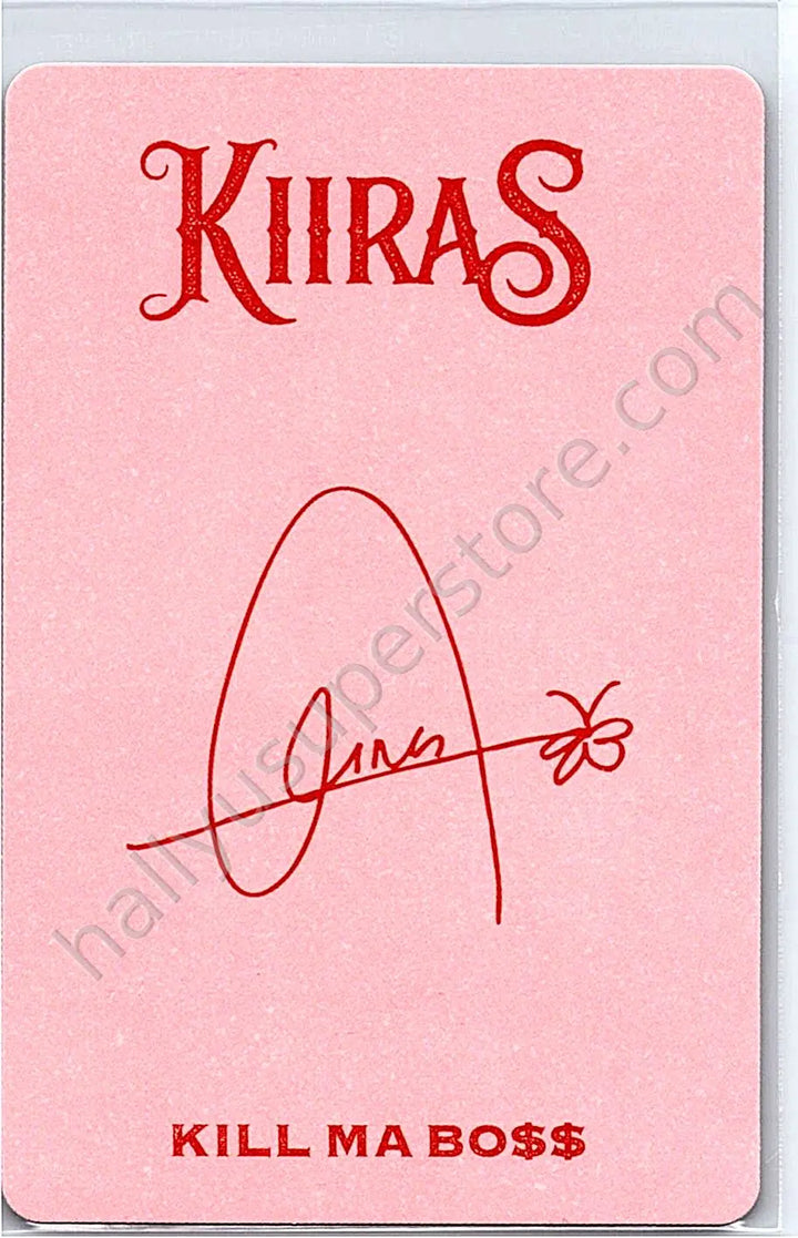 Kiiras - LingLing - Kill Ma Bo$$ ace version album photocard korean album