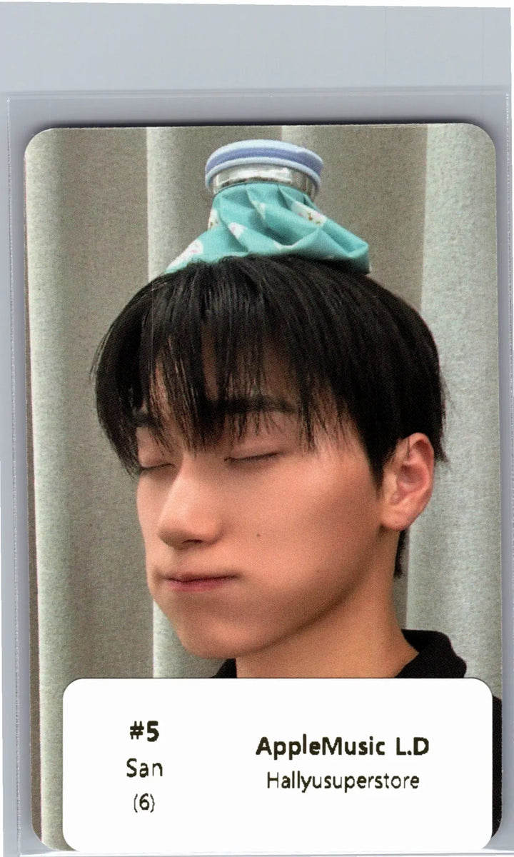 ATEEZ "GOLDEN HOUR : Part.5" - Apple Music Lucky Draw Event Photocard (DIGIPACK Ver.) [26.06.29]