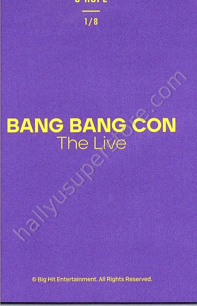 BTS - j-hope - Bang Bang Con The Live 1/8