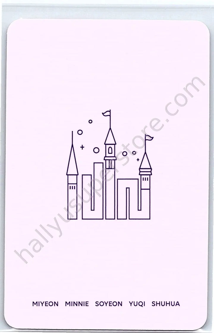 i-dle - Minnie - i-dle - Minnie - Neverbong 2.0 Other merch photocard lightstick version 2