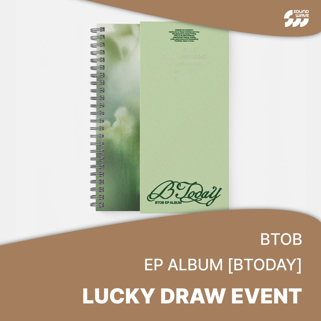 **[Pre-Order] BTOB EP ALBUM "BTODAY" [Photobook Ver.] + Soundwave Lucky Draw Event Photocard