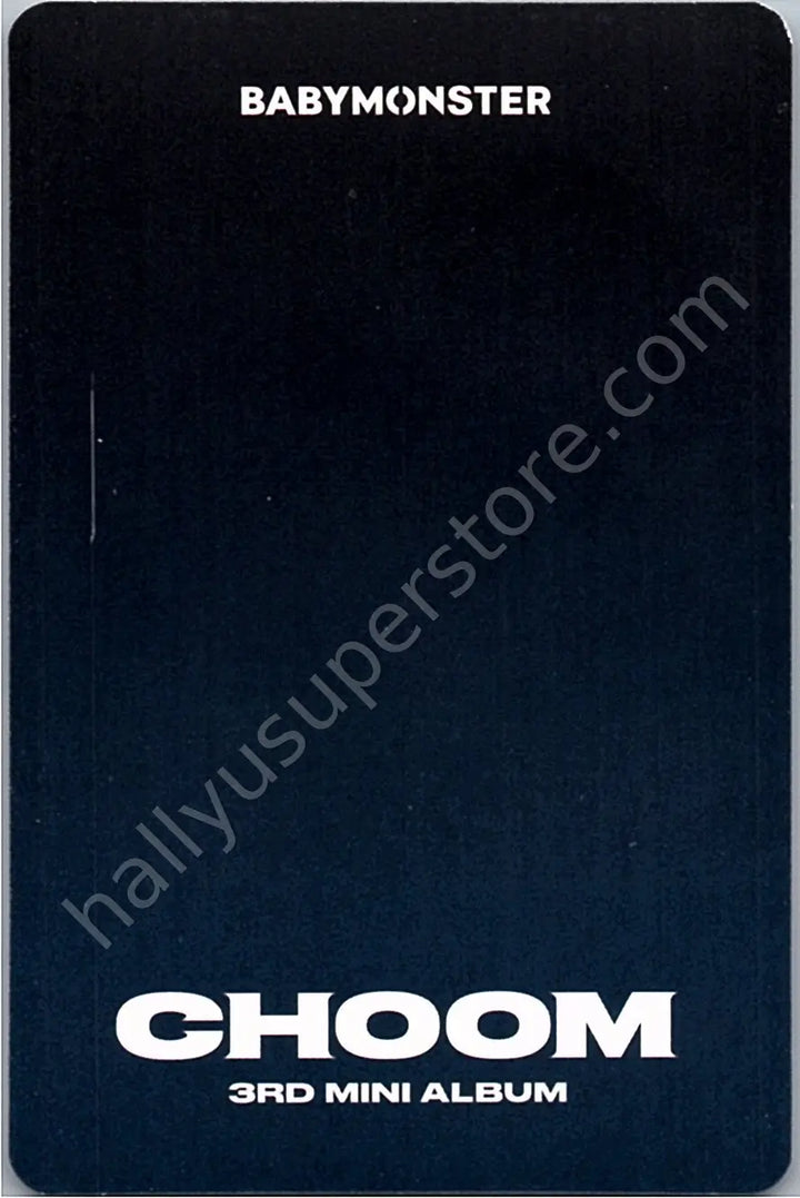 BABYMONSTER - Asa - CHOOM album photocard metallic version