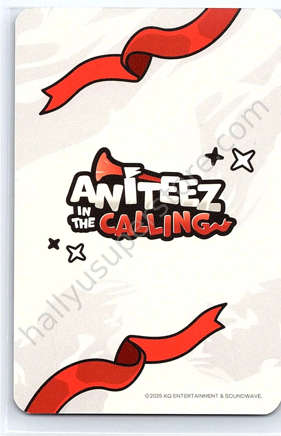 ATEEZ - Yunho - ANITEEZ IN THE CALLING A version trading card