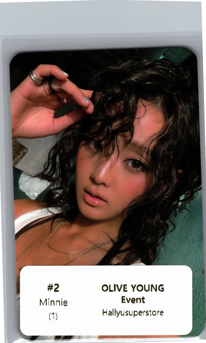 I-DLE "We made" - Olive Young Event Photocard [26.07.07]