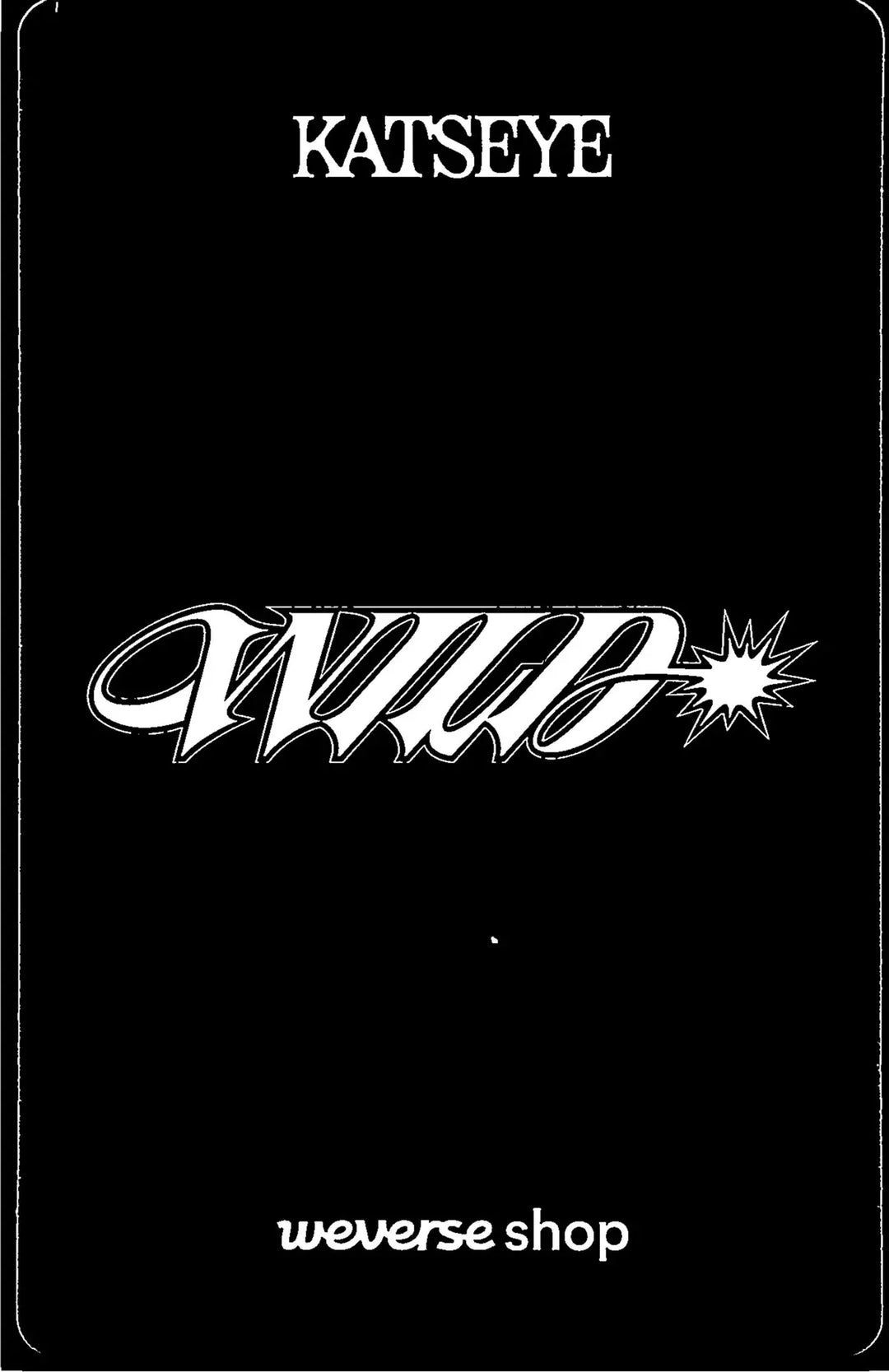 KATSEYE "WILD" - Weverse Shop Pre-Order Benefit Photocard (Photobook Ver.) [26.08.18]