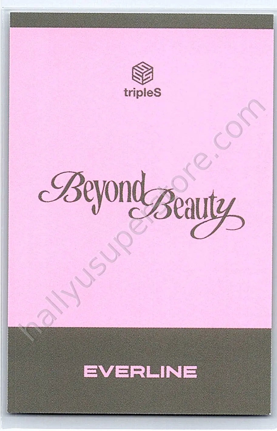tripleS - Yubin - Beyond Beauty everline fansign polaroid round 1