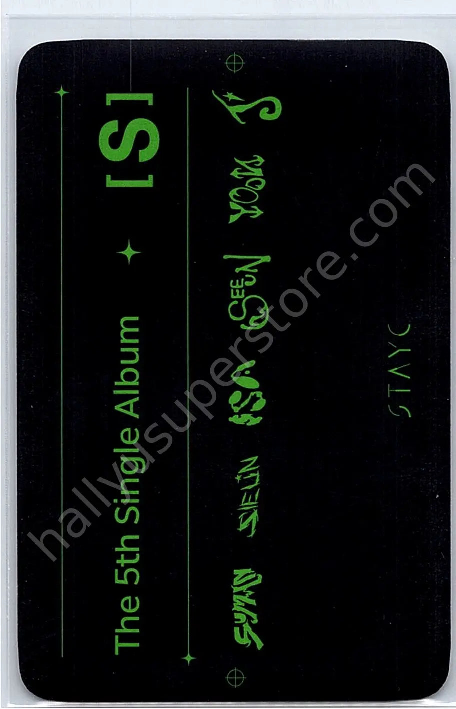 STAYC - Isa - S album photocard plve version