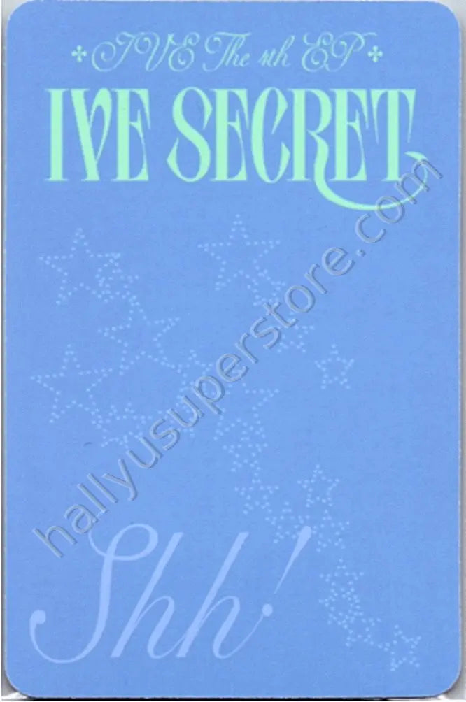 IVE - Wonyoung - IVE SECRET