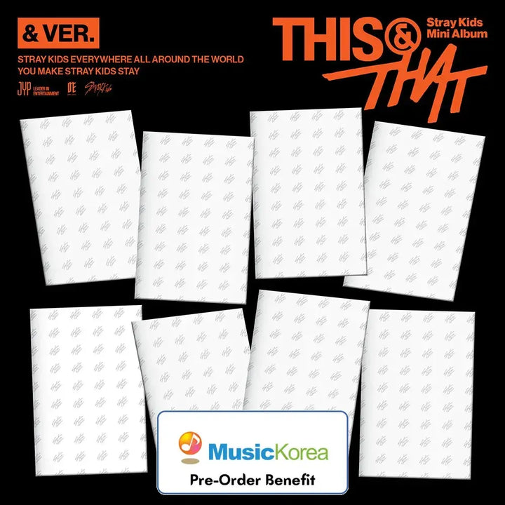 [Pre-Order] Stray Kids - THIS &amp; THAT (&amp; VER.) + Pre-Order benefit (Choose Version)