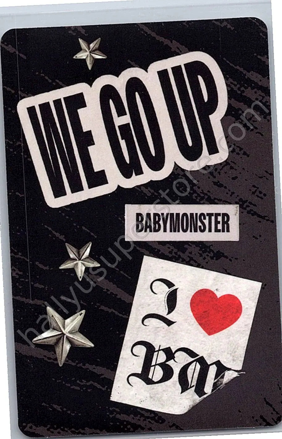 BABYMONSTER - Ruka - WE GO UP album photocard first press only pattern version