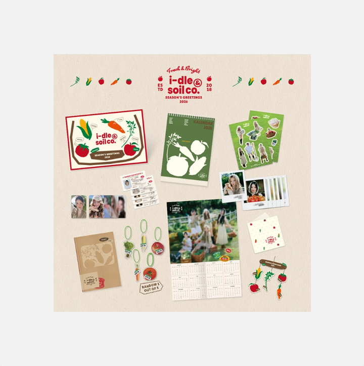 **[Pre-Order] i-dle - 2026 SEASON'S GREETINGS + Pre-Order Benefit