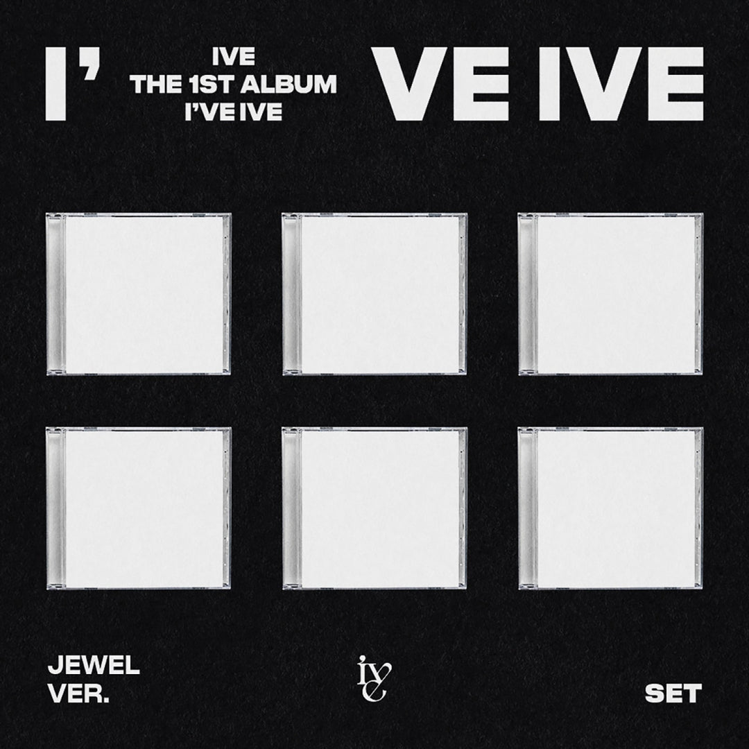 [예약] I've IVE 1st Full Album Jewel Ver. (풀세트 / 앨범 6장)
