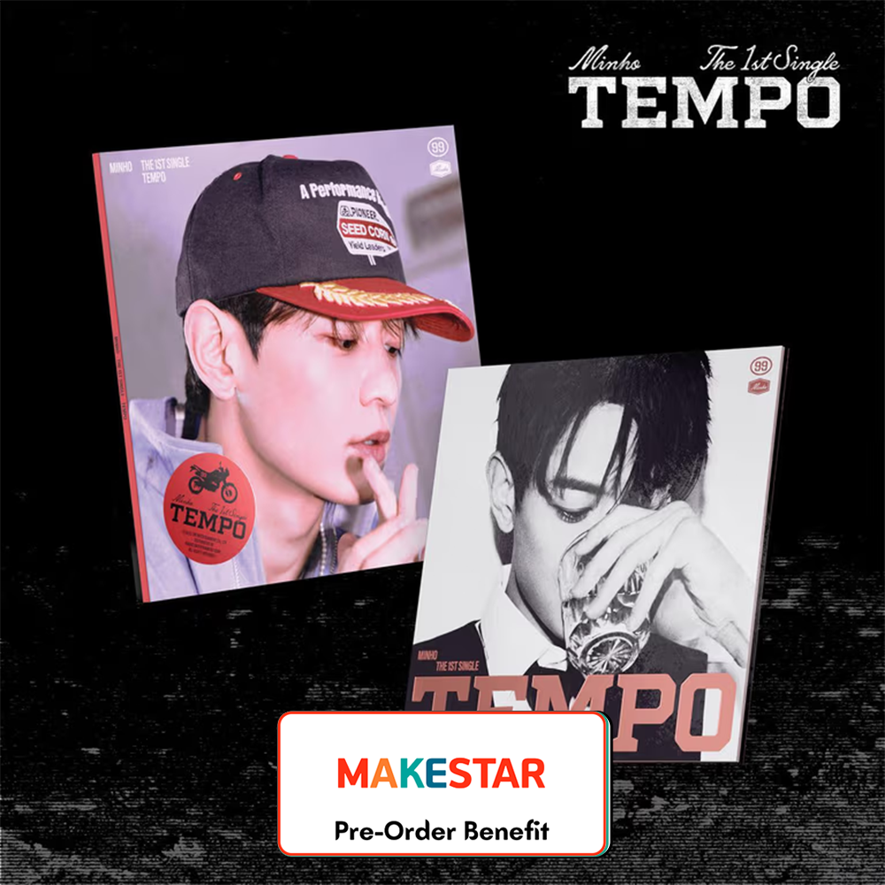 **[Pre-Order]  MINHO (of SHINee) - 1st Single Album "TEMPO " + LuckDraw Event (Random/SET)