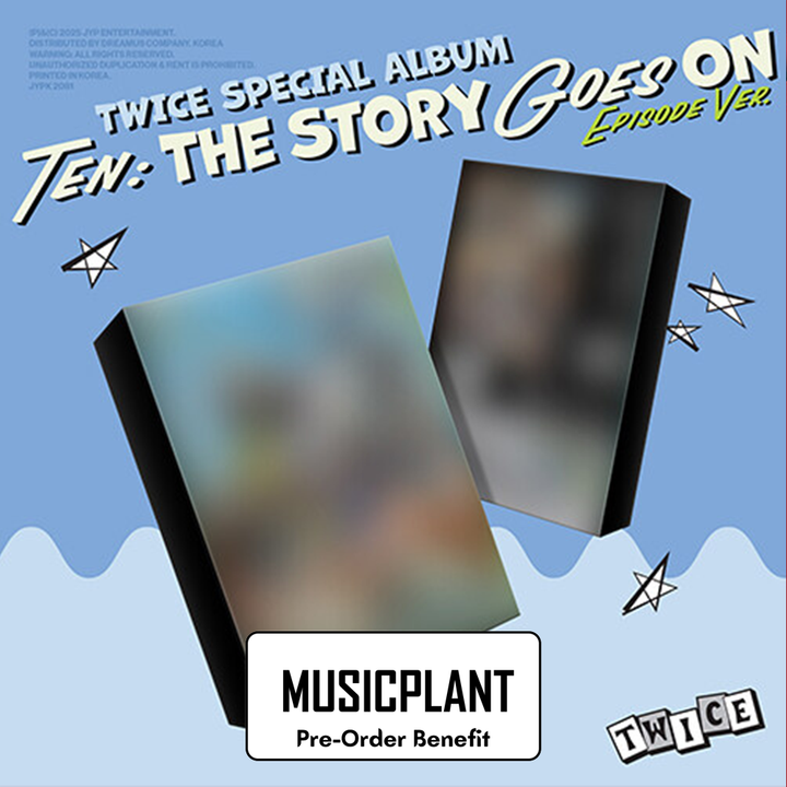 **[Pre-Order]Twice - TEN: The Story Goes On + Pre-Order Benefit (EPISODE Ver.)