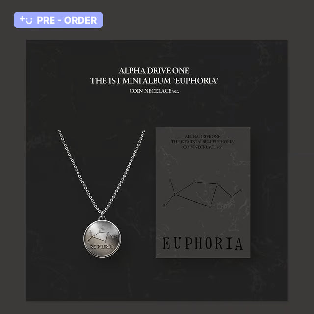 ALPHA DRIVE ONE - 1st Mini Album 'EUPHORIA' (COIN NECKLACE ver.) (LIMITED EDITION) (26.01.15)