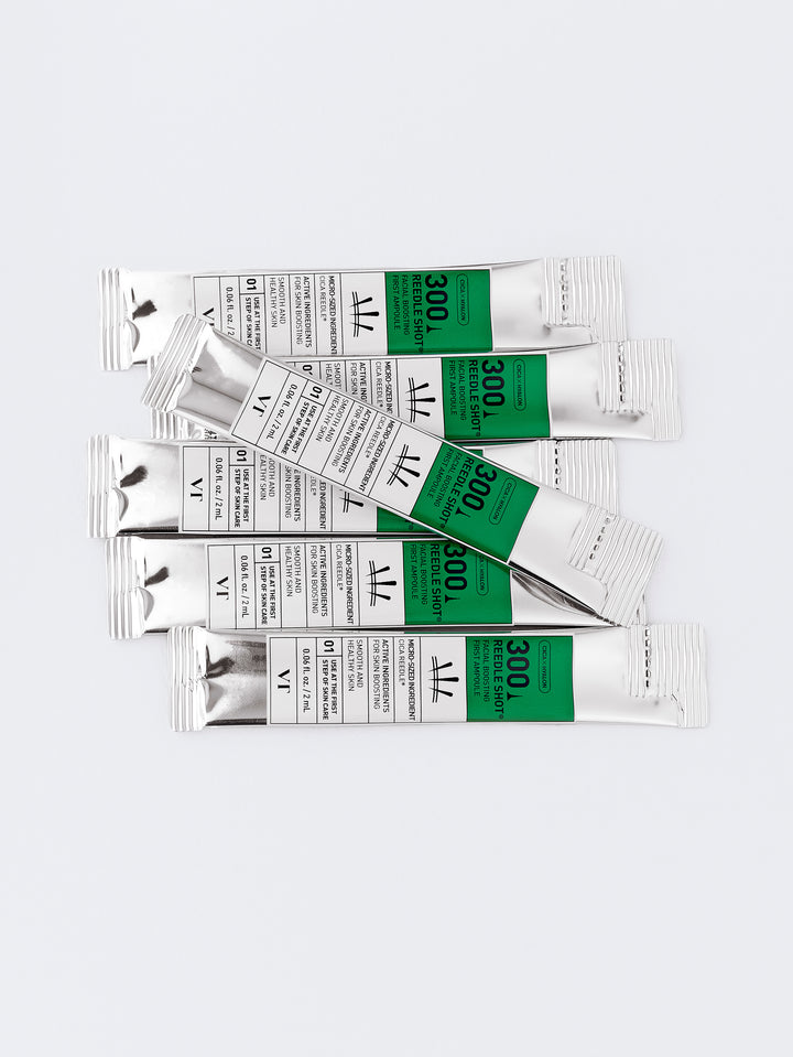 VT cosmetics- Reedle Shot 300 facial Boosting First Ampoule