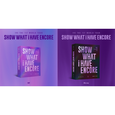 **[PRE-ORDER] IVE - THE 1st World Tour [SHOW WHAT I HAVE ENCORE] (Version Choose)