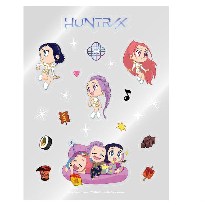 ** [Pre-Order] KPOP DEMON HUNTERS - OFFICIAL LIGHT STICK DECO STICKER PACK