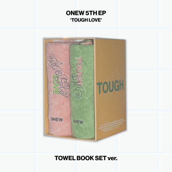 ONEW - 5th Mini Album [TOUGH LOVE] (TOWEL BOOK SET Ver.)