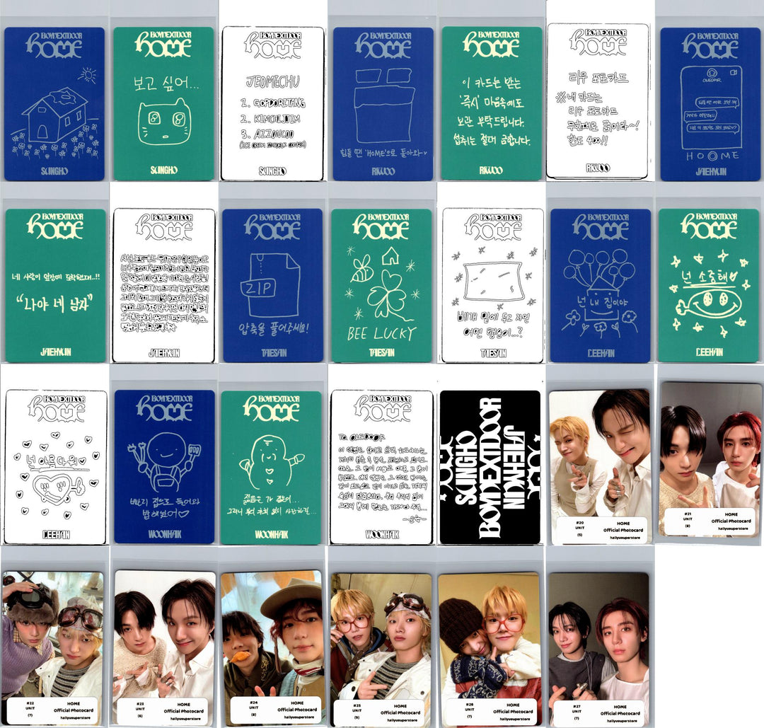 BOYNEXTDOOR "HOME" - Official Photocard [26.06.09]