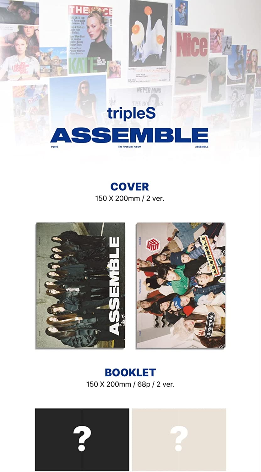 TripleS - 1st Mini Album "ASSEMBLE" (Choose Version)