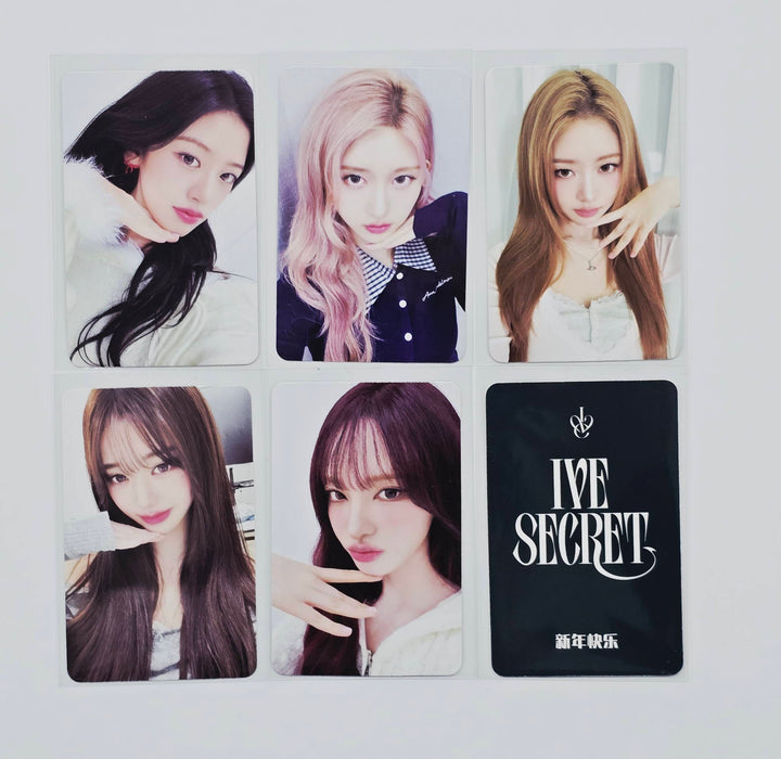 IVE "IVE SECRET" - NY Music Fansign Event Photocard [26.1.30]