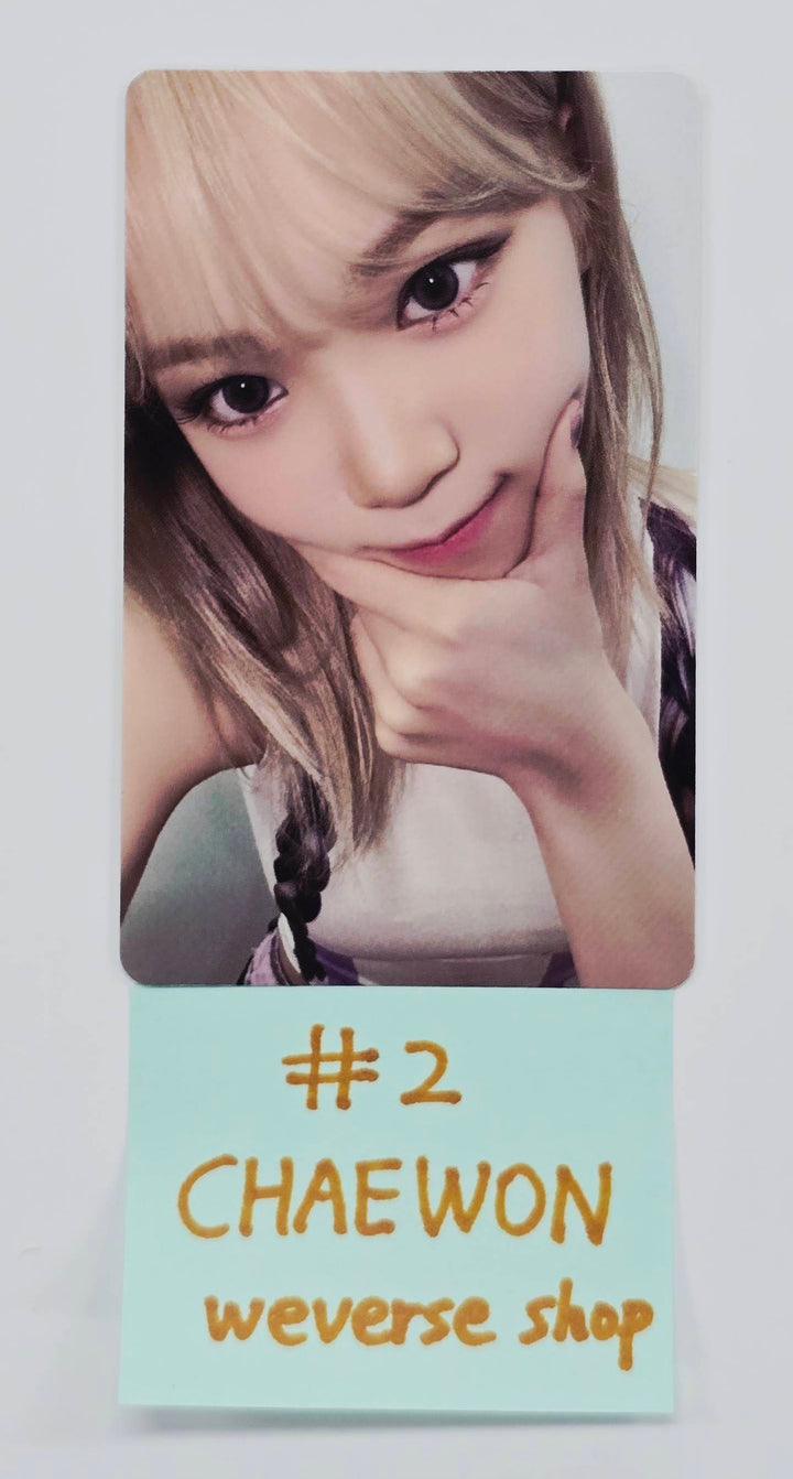 Le Sserafim 3rd Mini "EASY" - Weverse Shop Show Case Event Photocard [Compact Ver.] [26.1.30]