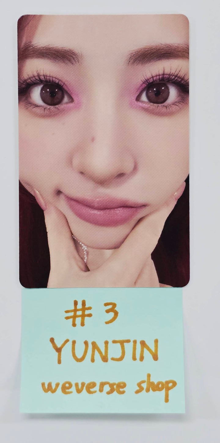 Le Sserafim 3rd Mini "EASY" - Weverse Shop Show Case Event Photocard [Compact Ver.] [26.1.30]